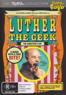 Luther the Geek pillow