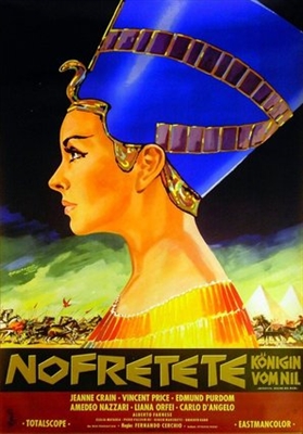 Nefertiti, regina del Nilo Canvas Poster