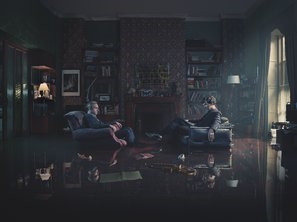 Sherlock Wooden Framed Poster