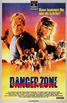The Danger Zone Metal Framed Poster