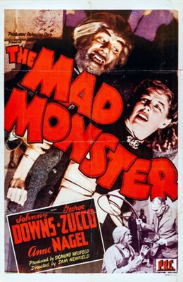 The Mad Monster Wooden Framed Poster