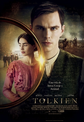 Tolkien Wooden Framed Poster