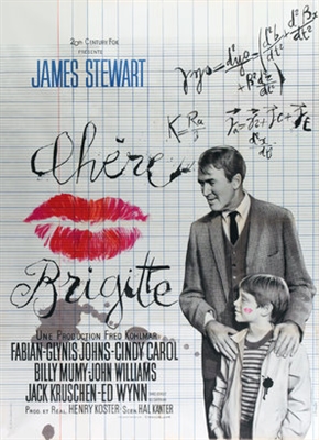 Dear Brigitte Poster with Hanger