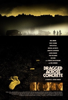 Dragged Across Concrete Wooden Framed Poster