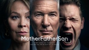 MotherFatherSon Poster with Hanger