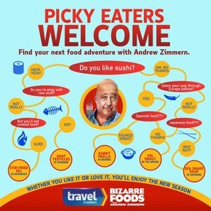 Bizarre Foods with Andrew Zimmern poster