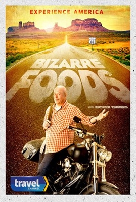 Bizarre Foods with Andrew Zimmern Metal Framed Poster