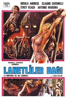 La montagna del dio cannibale Metal Framed Poster