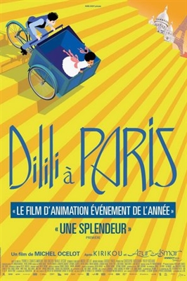 Dilili à Paris Wooden Framed Poster