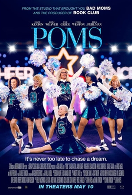 Poms Poster with Hanger