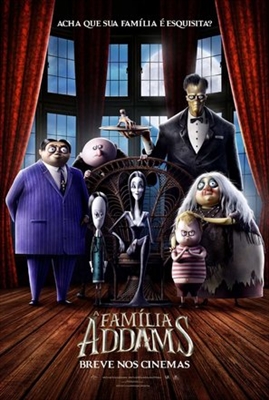 The Addams Family Wooden Framed Poster