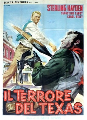 Terror in a Texas Town Poster with Hanger