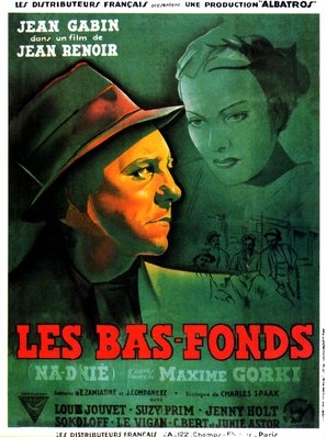 Bas-fonds, Les Wooden Framed Poster