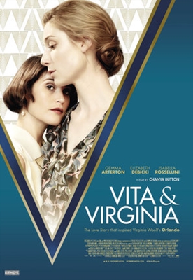 Vita &amp; Virginia Wooden Framed Poster