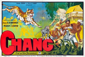 Chang: A Drama of the Wilderness Metal Framed Poster