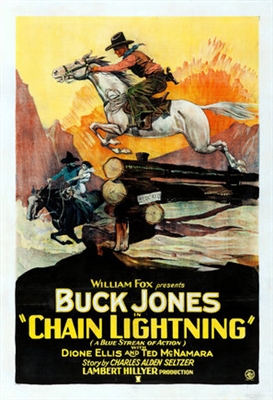 Chain Lightning Poster with Hanger