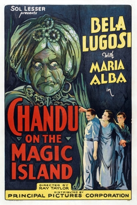 Chandu on the Magic Island Wooden Framed Poster