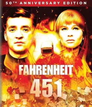 Fahrenheit 451 Wood Print