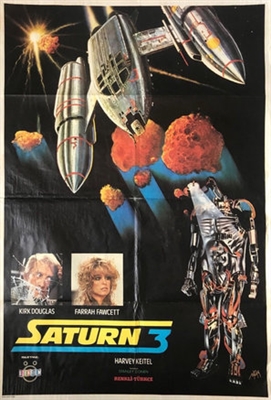 Saturn 3 Metal Framed Poster
