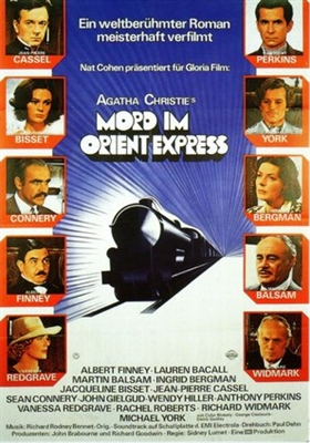 Murder on the Orient Express Poster with Hanger