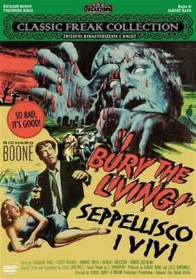 I Bury the Living Canvas Poster