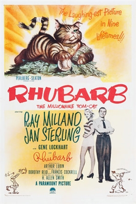 Rhubarb Wooden Framed Poster