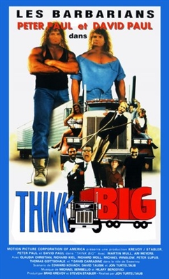 Think Big Poster with Hanger
