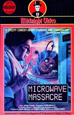 Microwave Massacre Metal Framed Poster