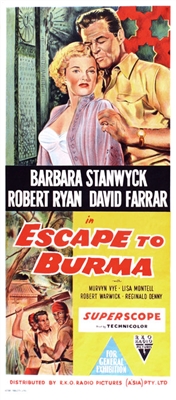 Escape to Burma Wooden Framed Poster