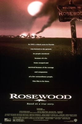 Rosewood Wooden Framed Poster
