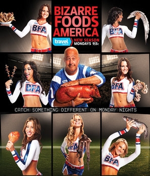 Bizarre Foods America Poster with Hanger