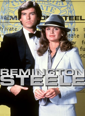 Remington Steele Poster with Hanger