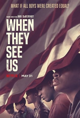 When They See Us Wooden Framed Poster