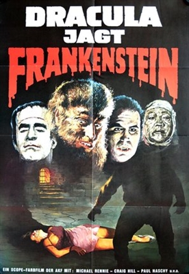 Los monstruos del terror Wooden Framed Poster