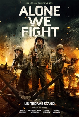 Alone We Fight Canvas Poster