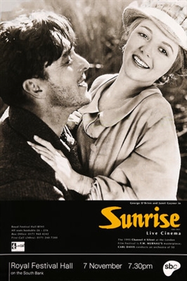 Sunrise: A Song of Two Humans Poster with Hanger