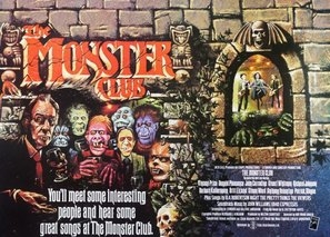 The Monster Club Wooden Framed Poster
