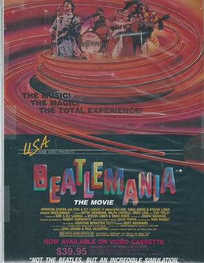 Beatlemania Poster with Hanger