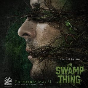 Swamp Thing Poster with Hanger