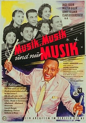 Musik, Musik und nur Musik Canvas Poster
