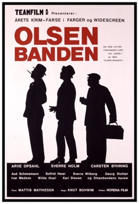 Olsen-banden Wooden Framed Poster