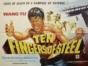 Ten Fingers of Steel Metal Framed Poster