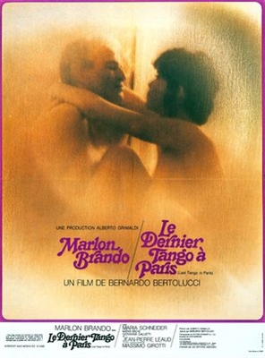 Ultimo tango a Parigi Wooden Framed Poster