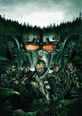 Alien Predator Wooden Framed Poster
