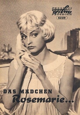 Das Mädchen Rosemarie Poster with Hanger