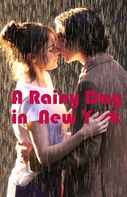 A Rainy Day in New York Wood Print