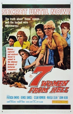 The Seven Women from Hell poster