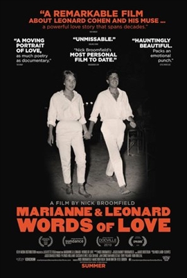 Marianne &amp; Leonard: Words of Love Poster with Hanger