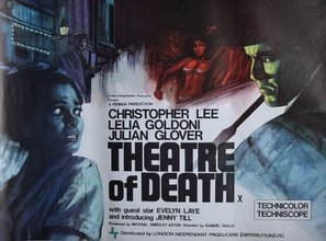 Theatre of Death Wooden Framed Poster