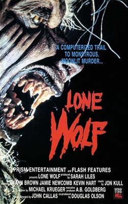 Lone Wolf Poster with Hanger